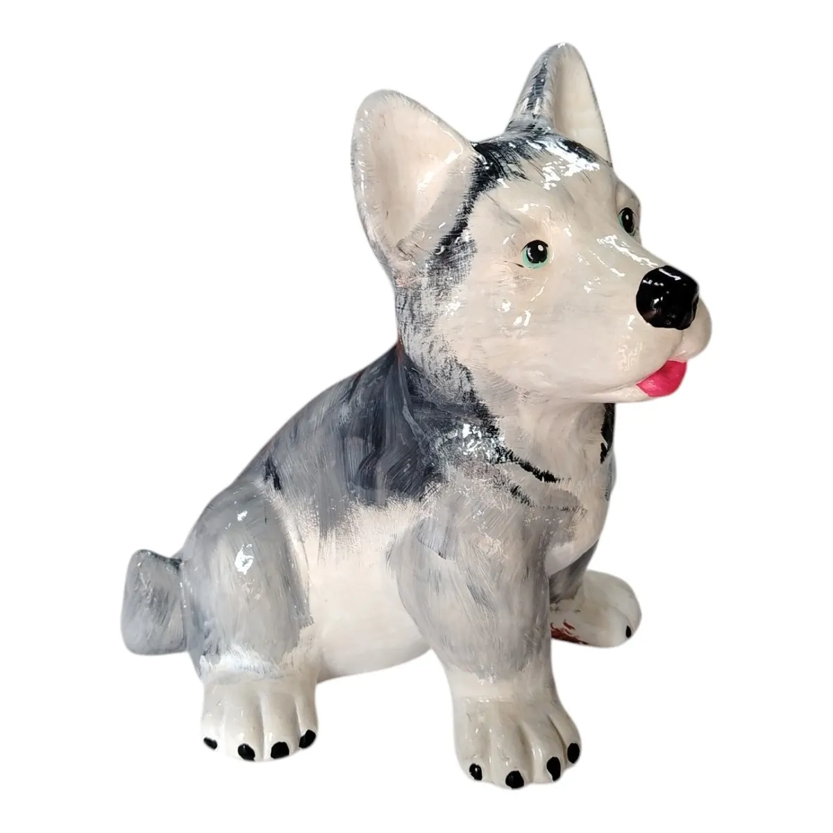 Alcancía Perro Lobo
